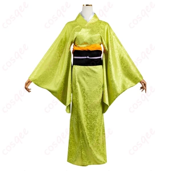 鬼滅の刃 嘱平琴葉 山里の着物コスプレ衣装｜軽やかで快適、上品な再現度でイベントから撮影まで