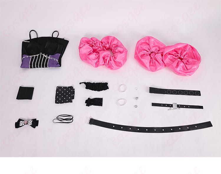 ホロライブ 綺々羅々ヴィヴィ ステージ衣装2025 セット内容一覧。ワンピースと小物一式で初心者も安心の内容。