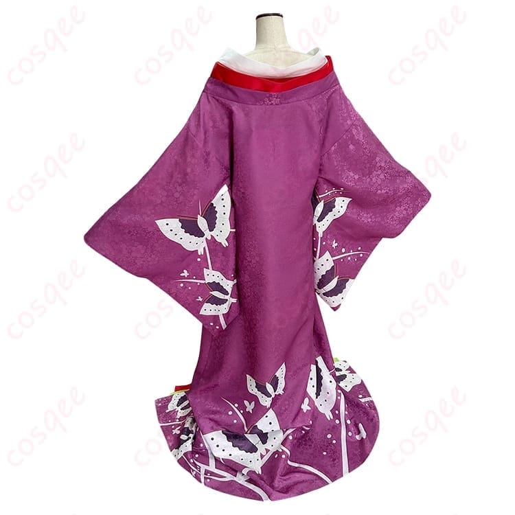 黒執事 藍猫（ランマオ）花魁風コスプレ衣装。軽やかで動きやすく高再現、撮影会に最適 - 2枚目の画像