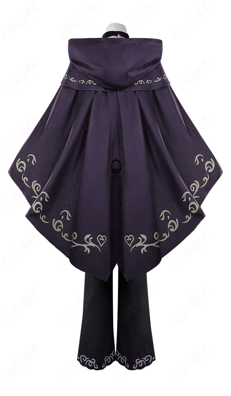 東雲絵名 シーキング・クローク コスプレ衣装の背面フルショット