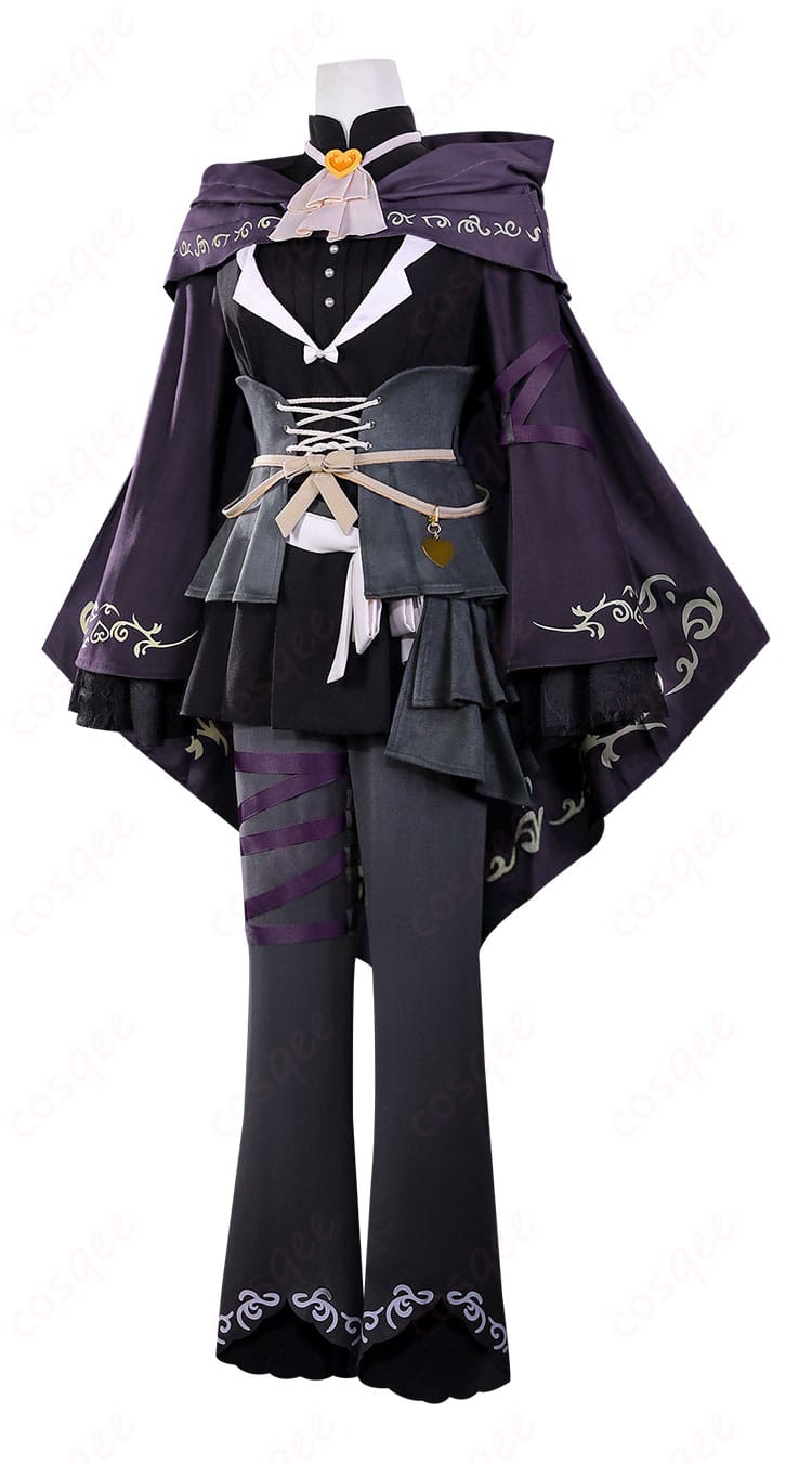 東雲絵名 シーキング・クローク コスプレ衣装の正面フルショット