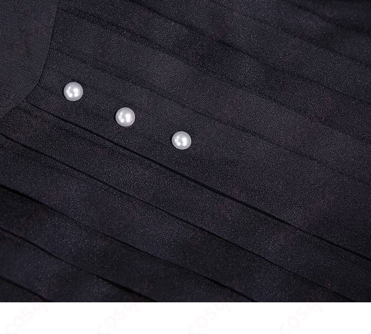 東雲絵名衣装トップスのボタン装飾と素材感ディテール