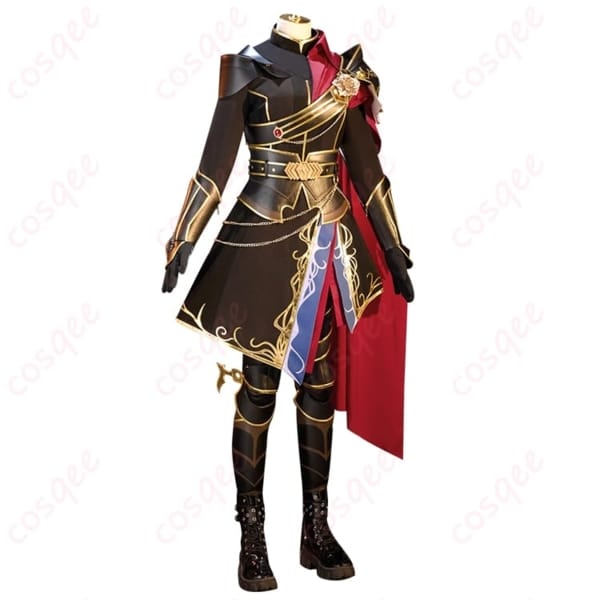 プロジェクトセカイ 青柳冬弥／シュヴァリエ・ノワール 高再現 騎士風アーマー｜ハリ感・丈夫・セット充実