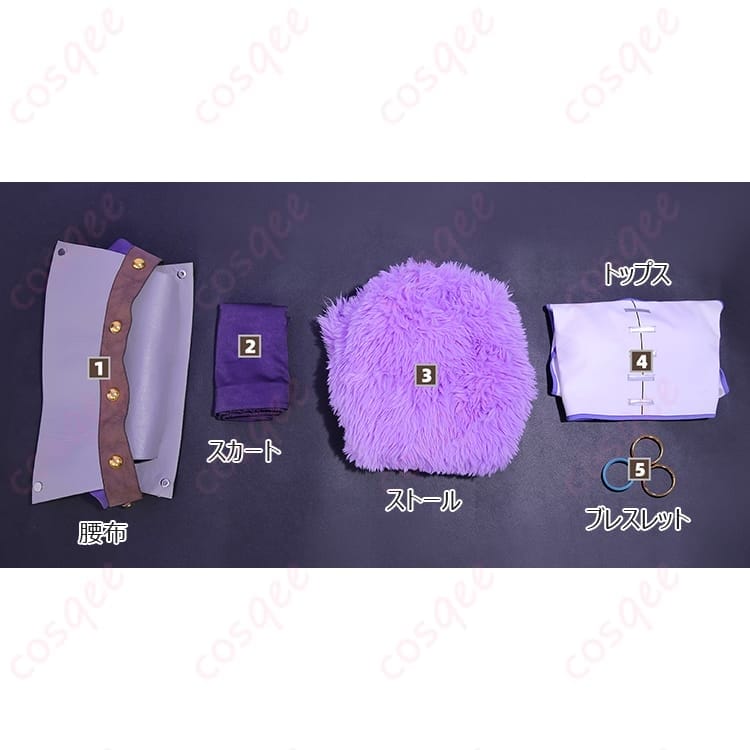 ONE PIECE ニコ・ロビン エルバフ編 高再現コスプレ｜通気性良好で長時間イベントも快適 - 6枚目の画像