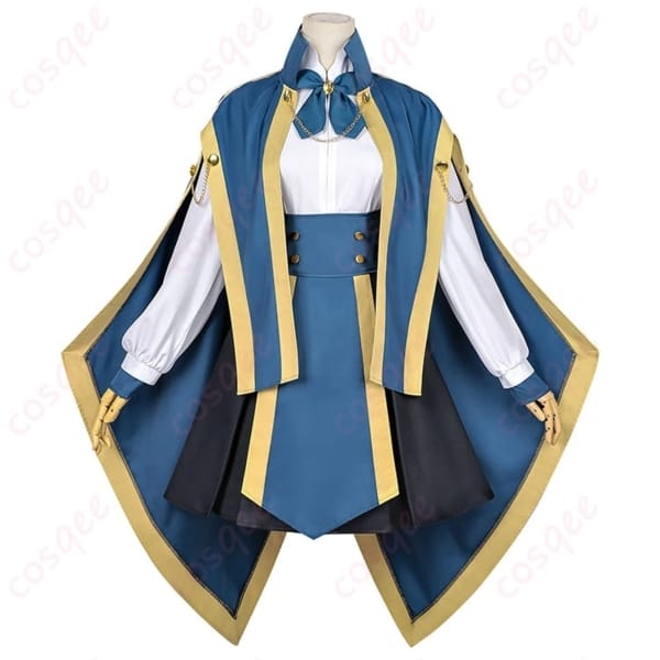 魔術師クノンは見えている ジェニエ・コース 学園制服コスプレ 5点セット 高再現・着脱ラク