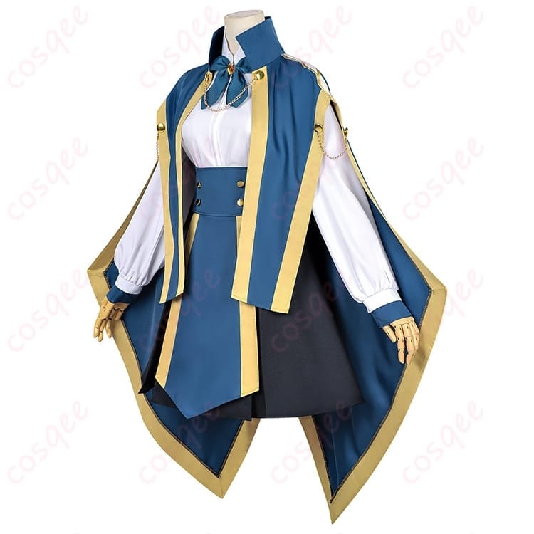 魔術師クノンは見えている ジェニエ・コース 学園制服コスプレ 5点セット 高再現・着脱ラク - 2枚目の画像