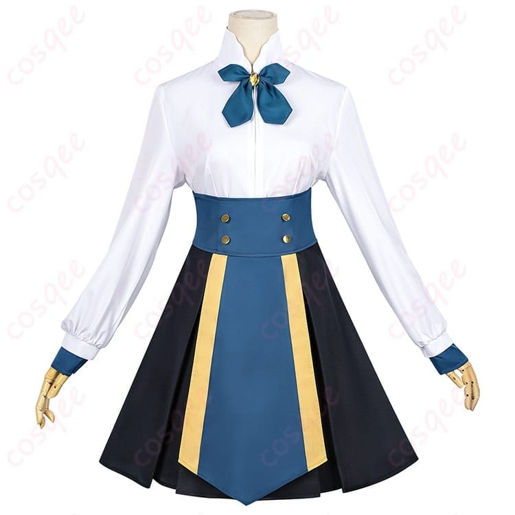 魔術師クノンは見えている ジェニエ・コース 学園制服コスプレ 5点セット 高再現・着脱ラク - 4枚目の画像