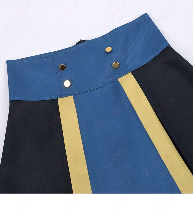 スカート腰部のディテール。ウエスト周りの安定感とトップスインの収まりが良い設計。