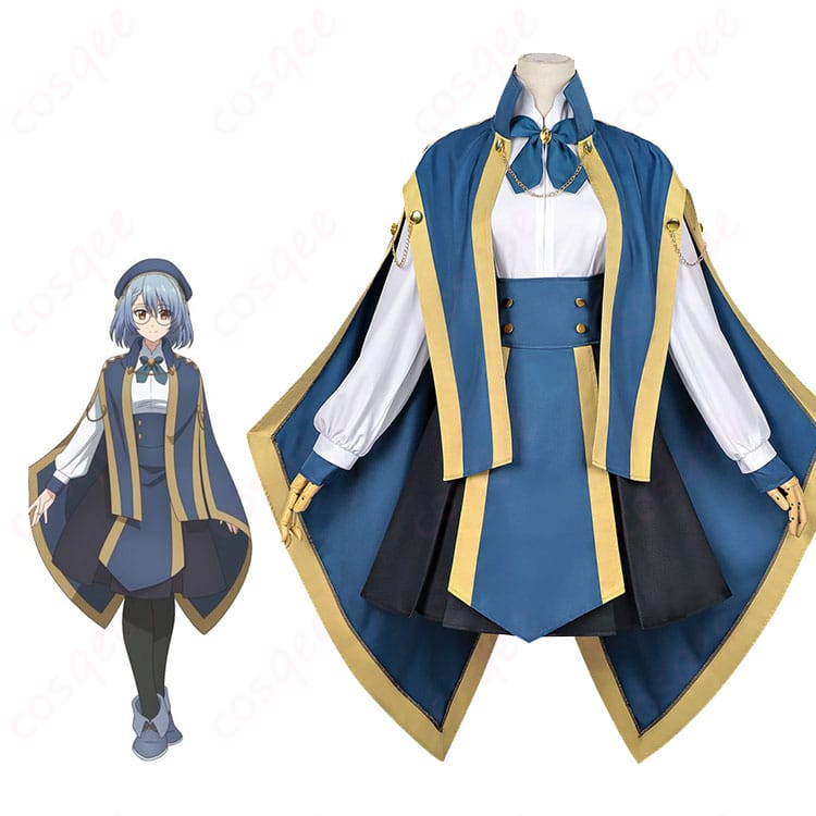 ジェニエ・コースの公式イメージと完成衣装の比較図。シルエットと色味の再現度を確認できる参考画像。