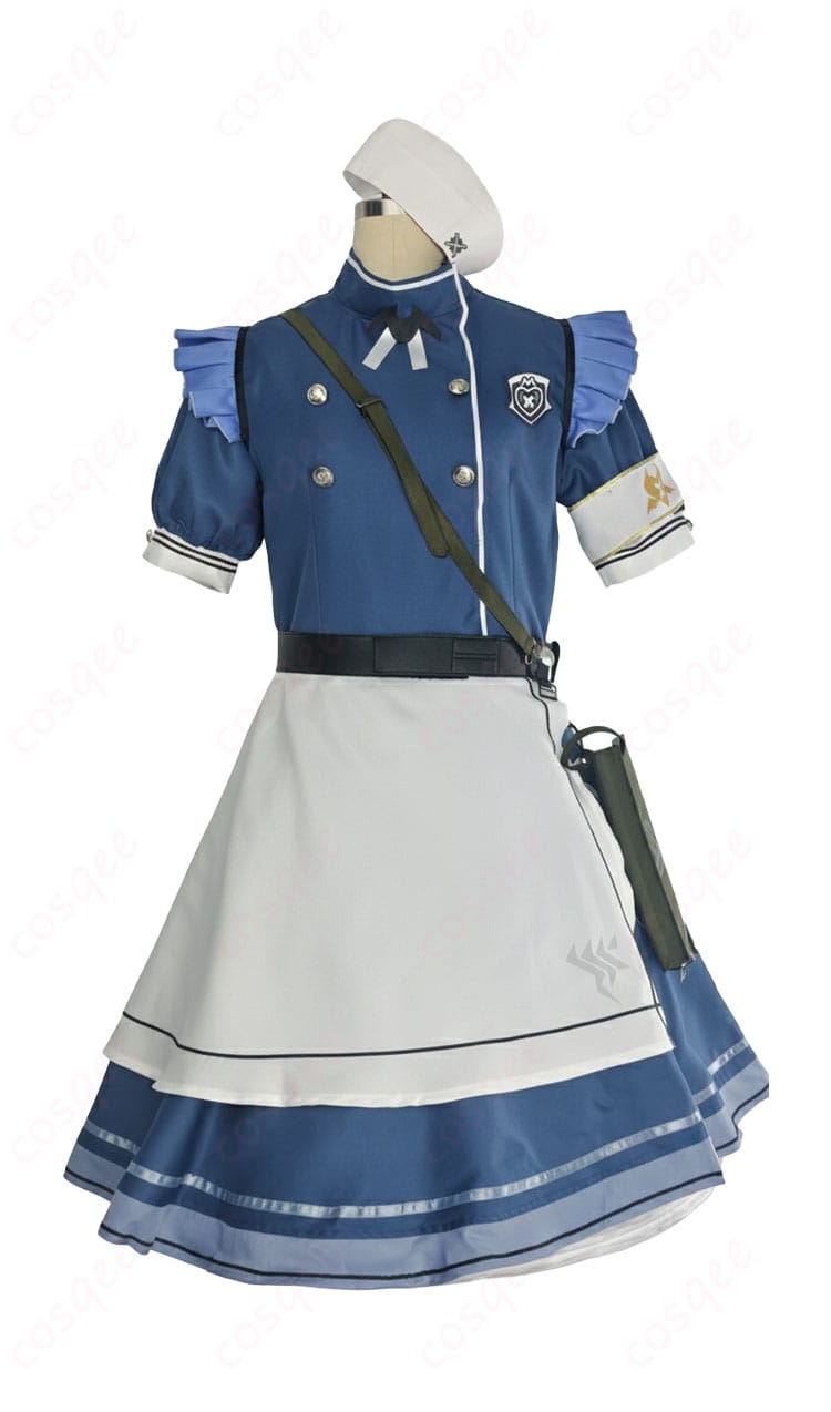氷室セナ コスプレ衣装｜ワンピースと帽子の正面ディスプレイ
