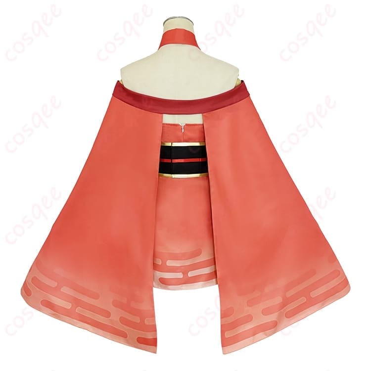 かぐや姫モチーフの和風コスプレ衣装｜軽やか通気・着脱ラク・4点セット S〜XXL - 3枚目の画像