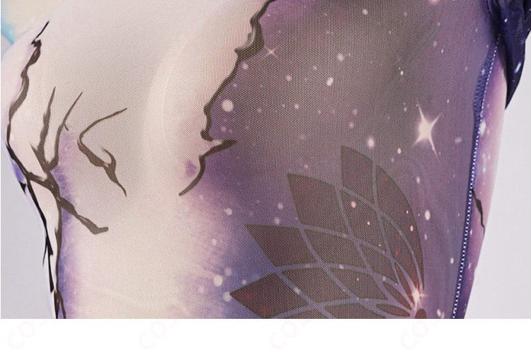 飾り物パーツのレイアウト。装着位置とコーデ全体のバランスが分かる配置例