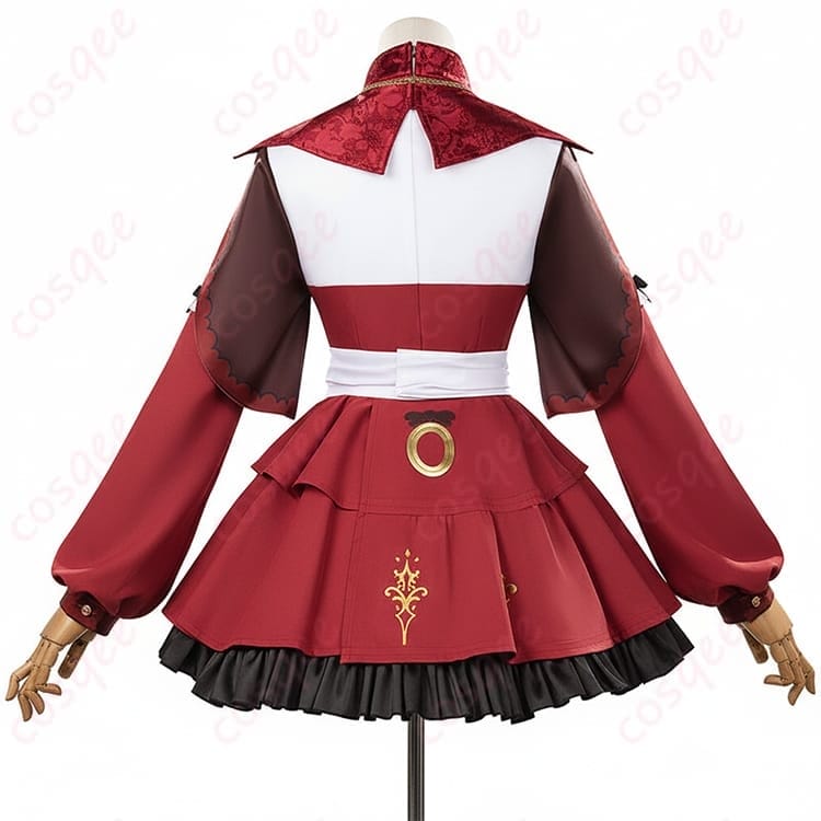 ウマ娘 プリティーダービー レッドディザイア 勝負服 コスプレ 再現度重視・薄手通気・セット充実 - 2枚目の画像