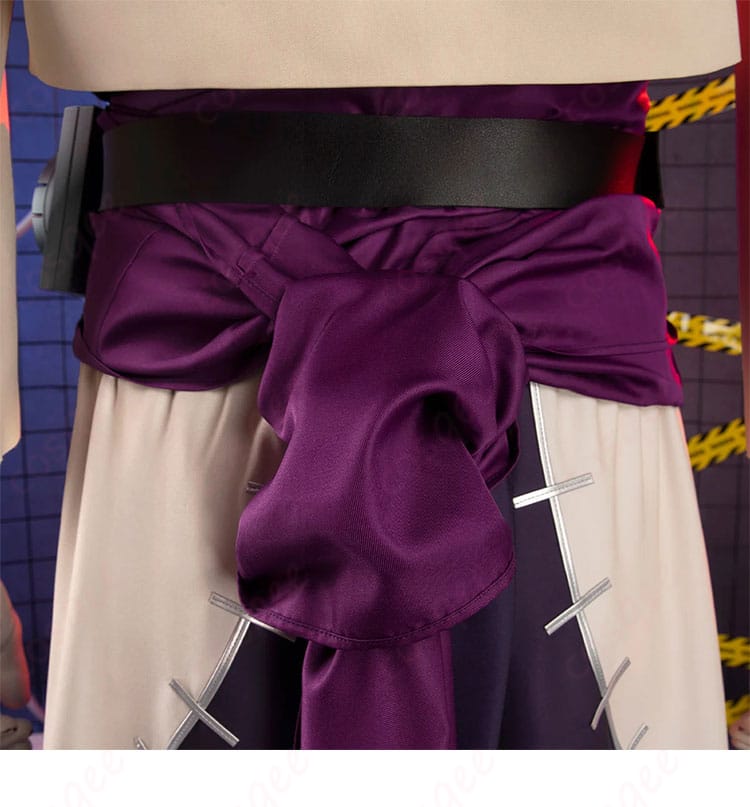 ガチアクタ ジャバー・ウォンガー コスプレ衣装の腰布装飾ディテール。シルエットのアクセントとなる意匠。