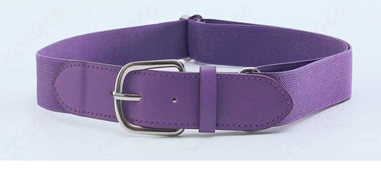 付属ベルトのバックルと質感の近接写真