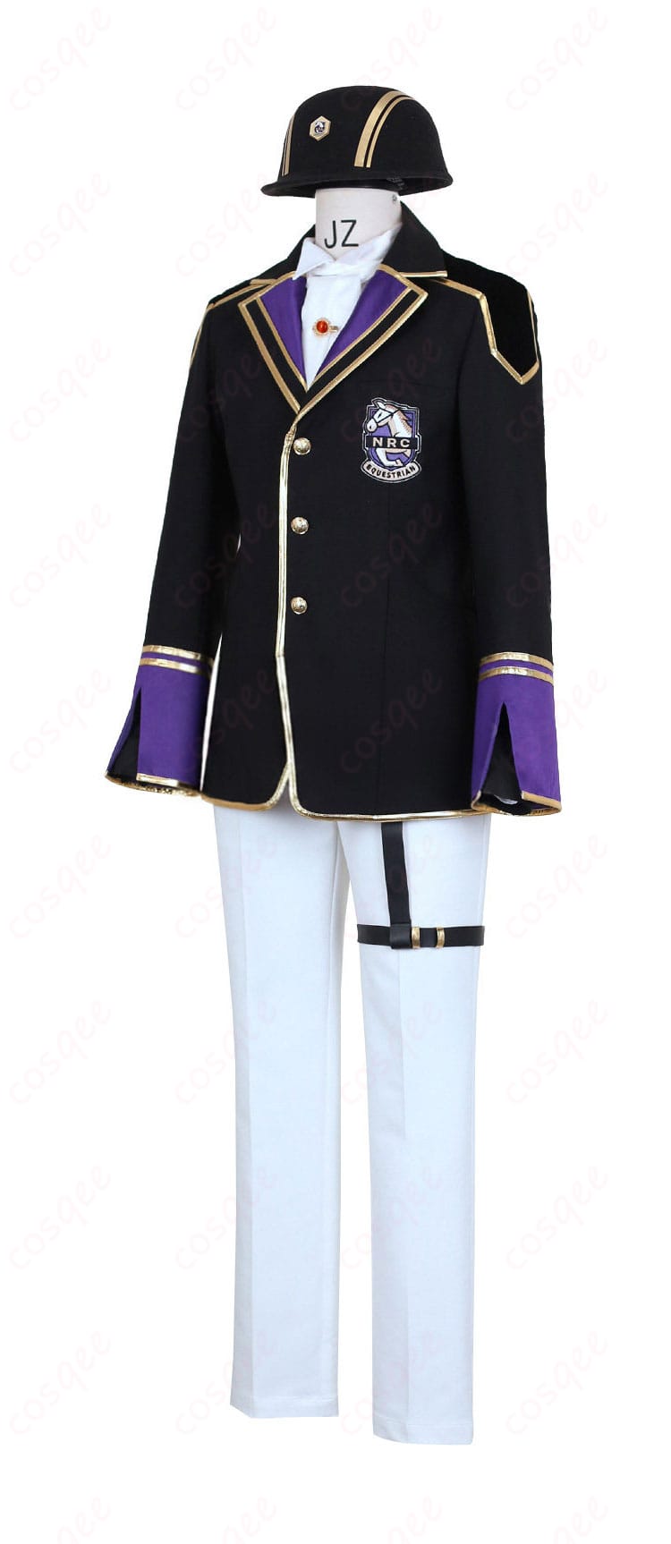 リドル・ローズハート クラブ・ウェアの側面シルエットとラインの見え方