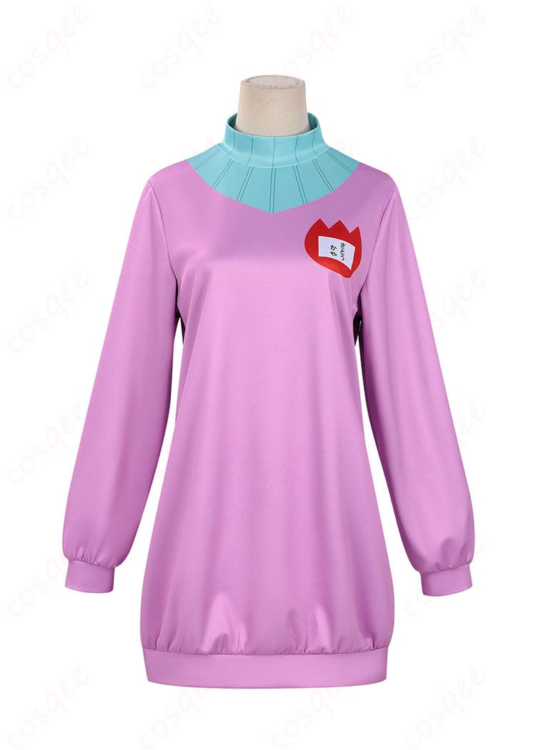 カヤちゃんはコワくない・カヤ コスプレ衣装の正面全体画像。シンプルで丈夫な作りと自然なラインを確認できる。