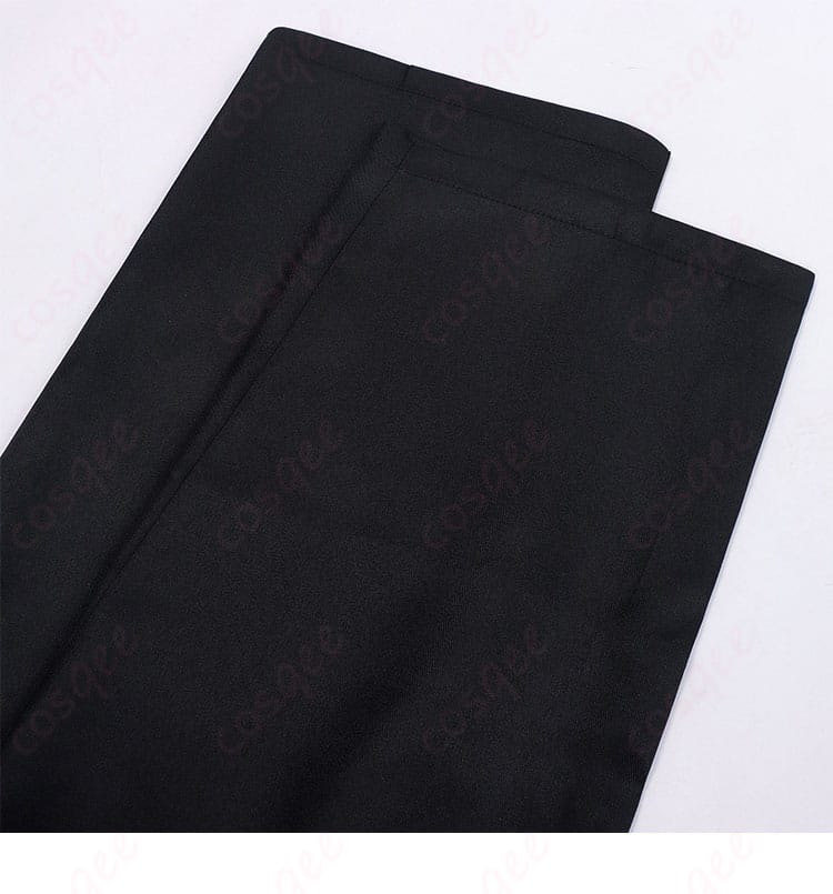 ズボン裾の装飾ディテール（ラインと幅）