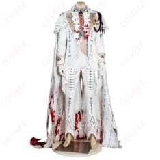 恋と深空 シン 銀翼の悪魔/野を裁く赤月 コスプレ衣装。重厚ダークで写真映え、可動も快適 - 1枚目の画像（サムネイル）