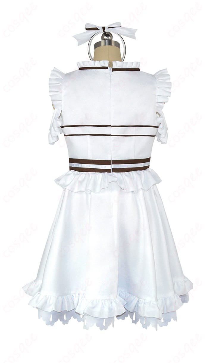 国木田花丸『夜景をあなたと』コスプレ衣装のワンピース背面シルエット