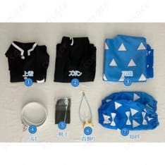 鬼滅の刃 獪岳 鬼殺隊隊服コスプレセット｜軽量で動きやすく撮影映え - 5枚目の画像（サムネイル）