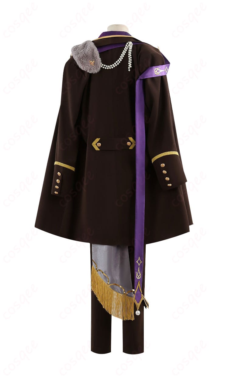 ロイヤルフラッシュ衣装 コート背面のラインとベンツ仕様