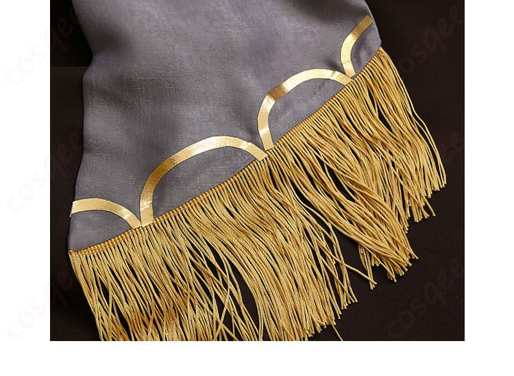 ロイヤルフラッシュ衣装 タッセル(流蘇)装飾のアップ