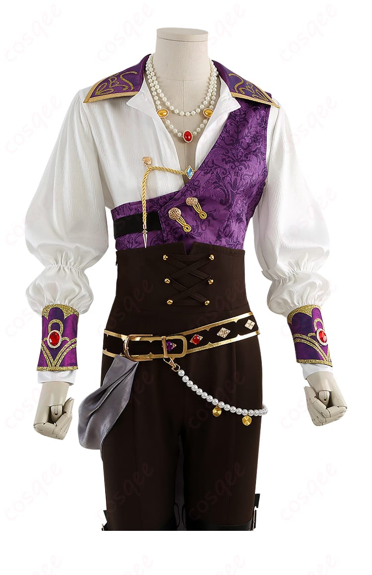 ロイヤルフラッシュ衣装 全体の装飾ディテールと質感