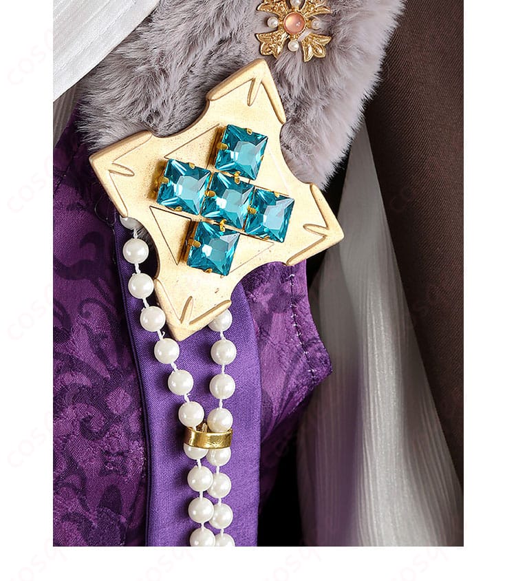 ロイヤルフラッシュ衣装 胸飾りのデザインと固定方法