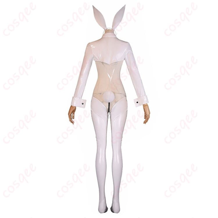 勝利の女神：NIKKE ブラン 逆バニー衣装。高再現で撮影映え、着脱ラクでイベントにも最適 - 2枚目の画像