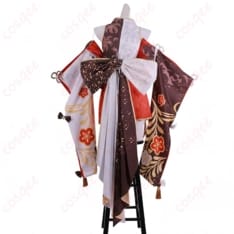 百鬼あやめ 7周年「天女繚華 花吹雪」高再現和装コスプレ｜軽やかで華やか、撮影に最適 - 4枚目の画像（サムネイル）