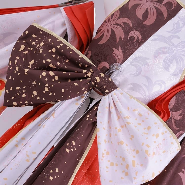 百鬼あやめ 7周年「天女繚華 花吹雪」高再現和装コスプレ｜軽やかで華やか、撮影に最適 - 6枚目の画像