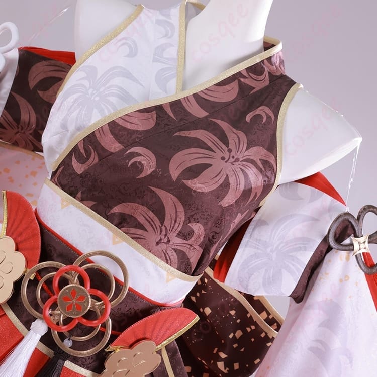 百鬼あやめ 7周年「天女繚華 花吹雪」高再現和装コスプレ｜軽やかで華やか、撮影に最適 - 5枚目の画像