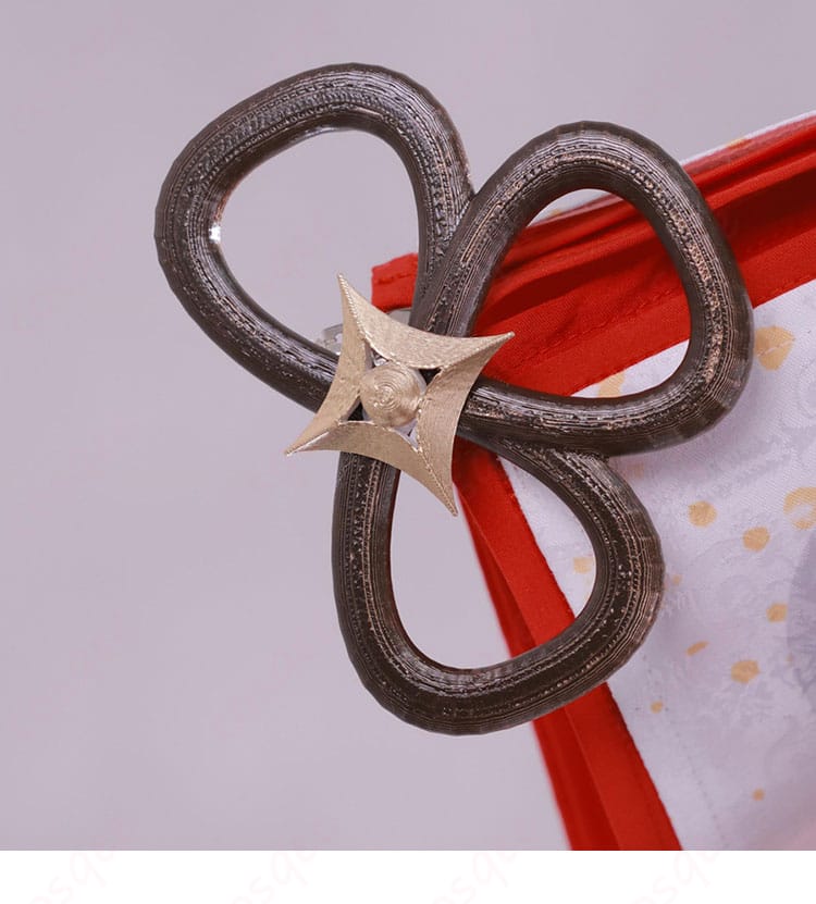 百鬼あやめ衣装の各部装飾ディテールの寄り