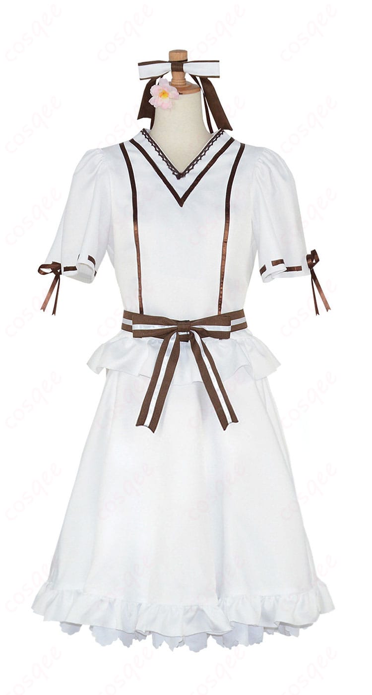 松浦果南 夢の舞台 覚醒後コスプレ衣装の正面全体図（シルエットと配色の確認用）