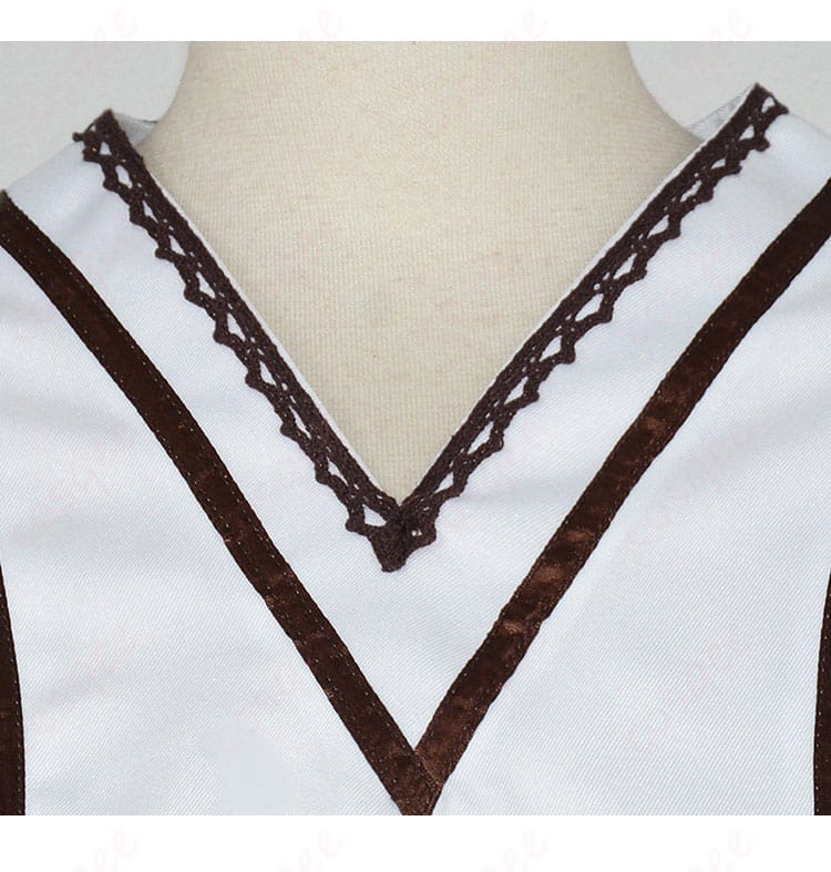 松浦果南 夢の舞台 覚醒後コスプレ衣装の襟元・ネック装飾ディテール