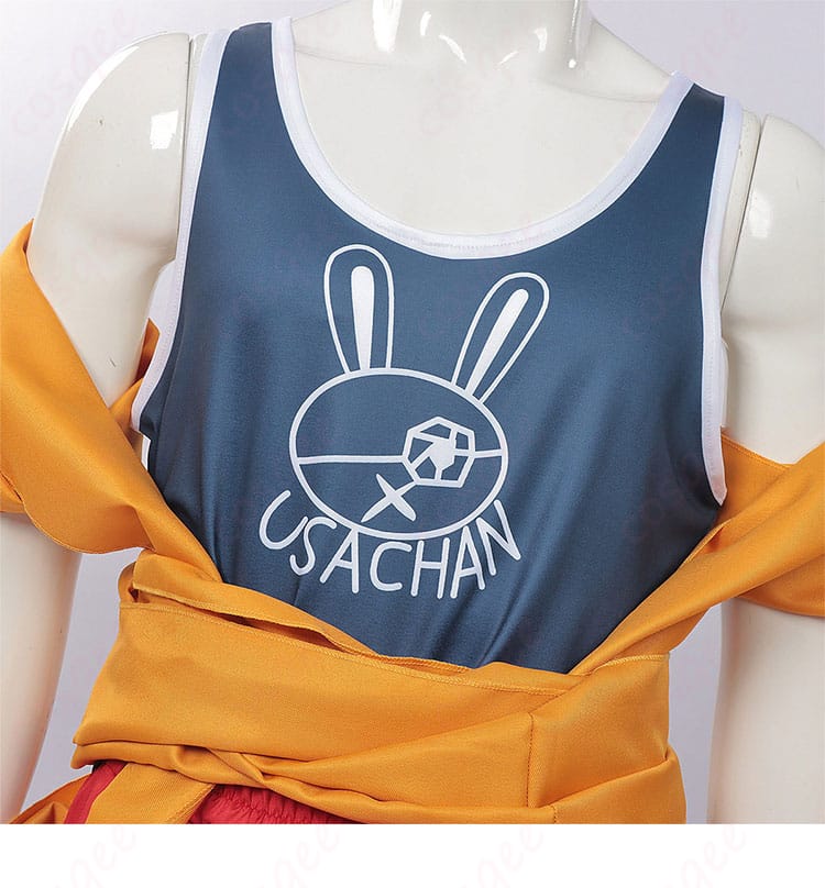 衣襟部分の装飾ディテール。端処理と装飾の質感が分かる近接カット