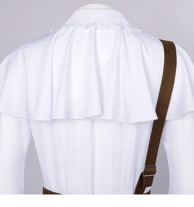 背面の縫製ディテール。ヨレを抑える補強ステッチで耐久性を高めた設計。