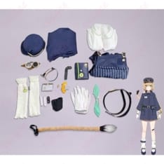 VTuber風トビネズミ鉄道制服コスプレ｜高再現・着脱ラクでイベント撮影に最適 - 9枚目の画像（サムネイル）