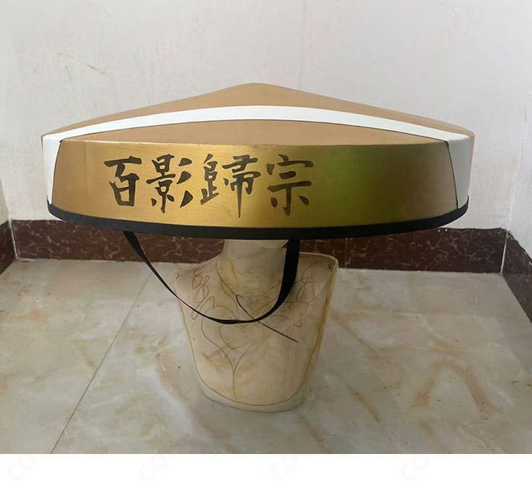 別売り笠のロゴ・文字装飾ディテール