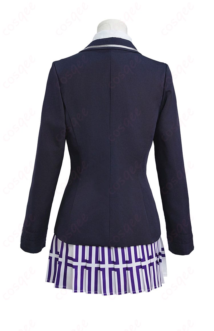 HK416『緋染め薄桜』衣装の背面。コートのラインとスカート丈、後ろ姿の再現度が分かる画像。