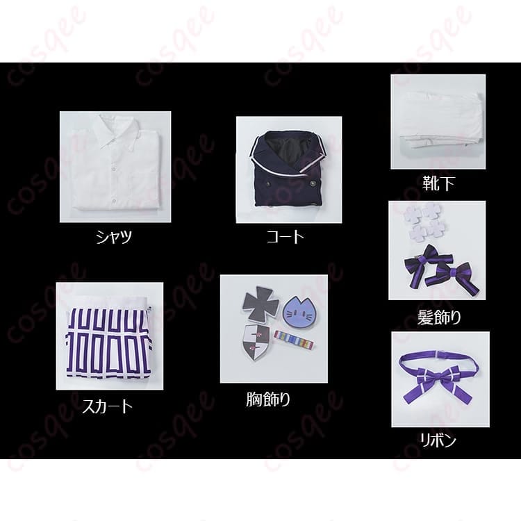 HK416 緋染め薄桜 コスプレ衣装 上品シルエットと快適な着用感で撮影映え - 6枚目の画像