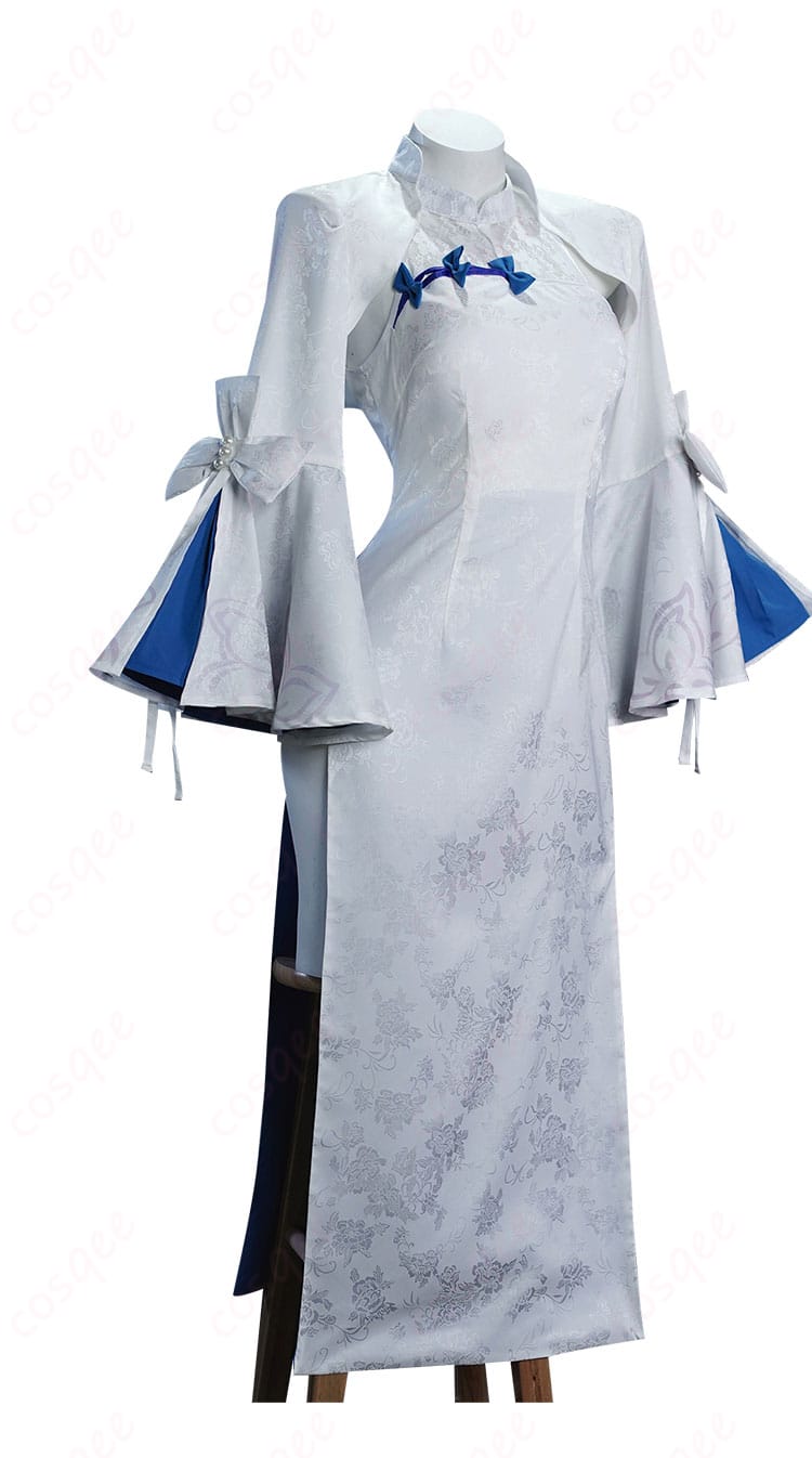 95式 グレース ドレスのコートとチャイナドレスの側面シルエット