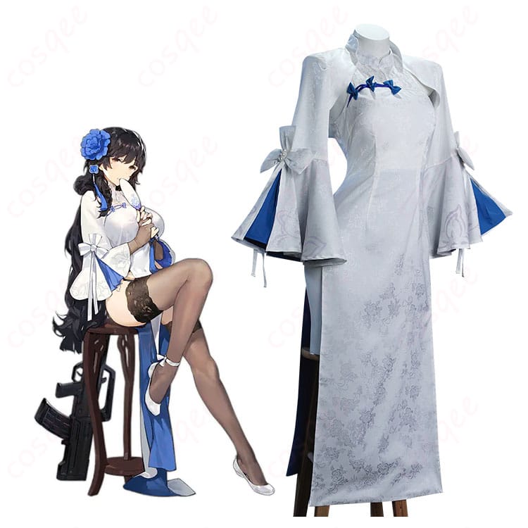 95式 グレース ドレスの着用イメージと衣装セット全体が分かる画像