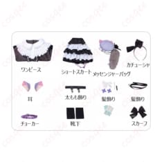 プロジェクトセカイ 東雲絵名 キャットラビング衣装 高再現で着心地◎ 撮影・イベントに最適 - 4枚目の画像（サムネイル）