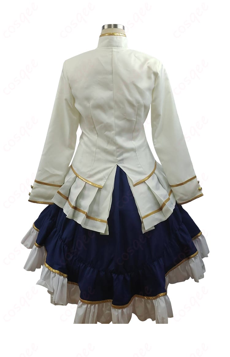 キングヘイロー 勝負服の背面全体。落ち着いた発色とラインの流れが分かるアングル