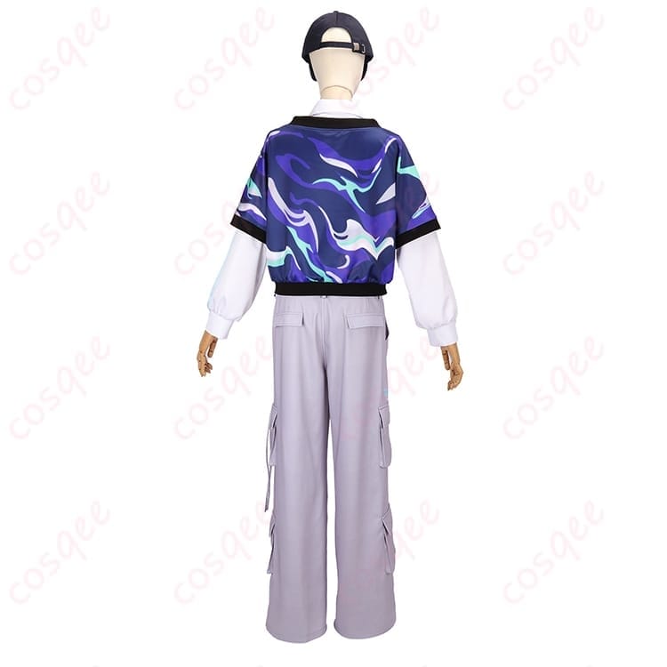 にじさんじ 花籠つばさ デフォルト衣装｜高再現で動きやすいサイバー系コスプレ - 2枚目の画像