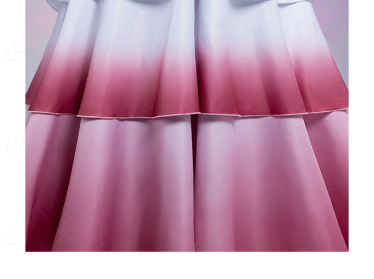 背面グラデーション装飾のアップと質感表現