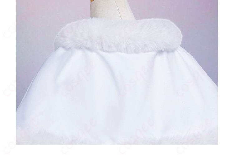 さっぽろ雪まつり版マリーのショールと装飾パーツの近接