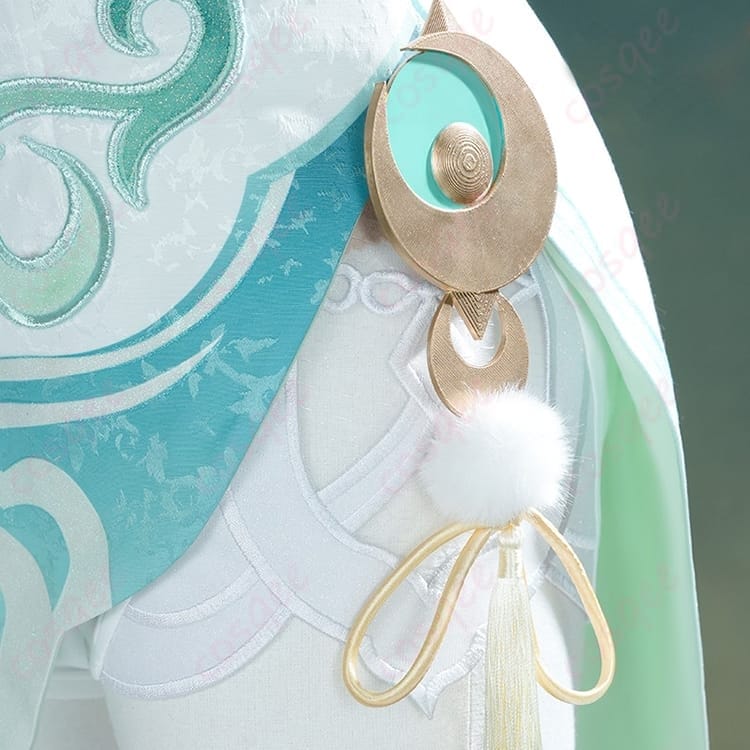 原神 茲白（しはく）白馬仙人 コスプレ衣装｜上品シルエットで高再現・撮影映え - 4枚目の画像